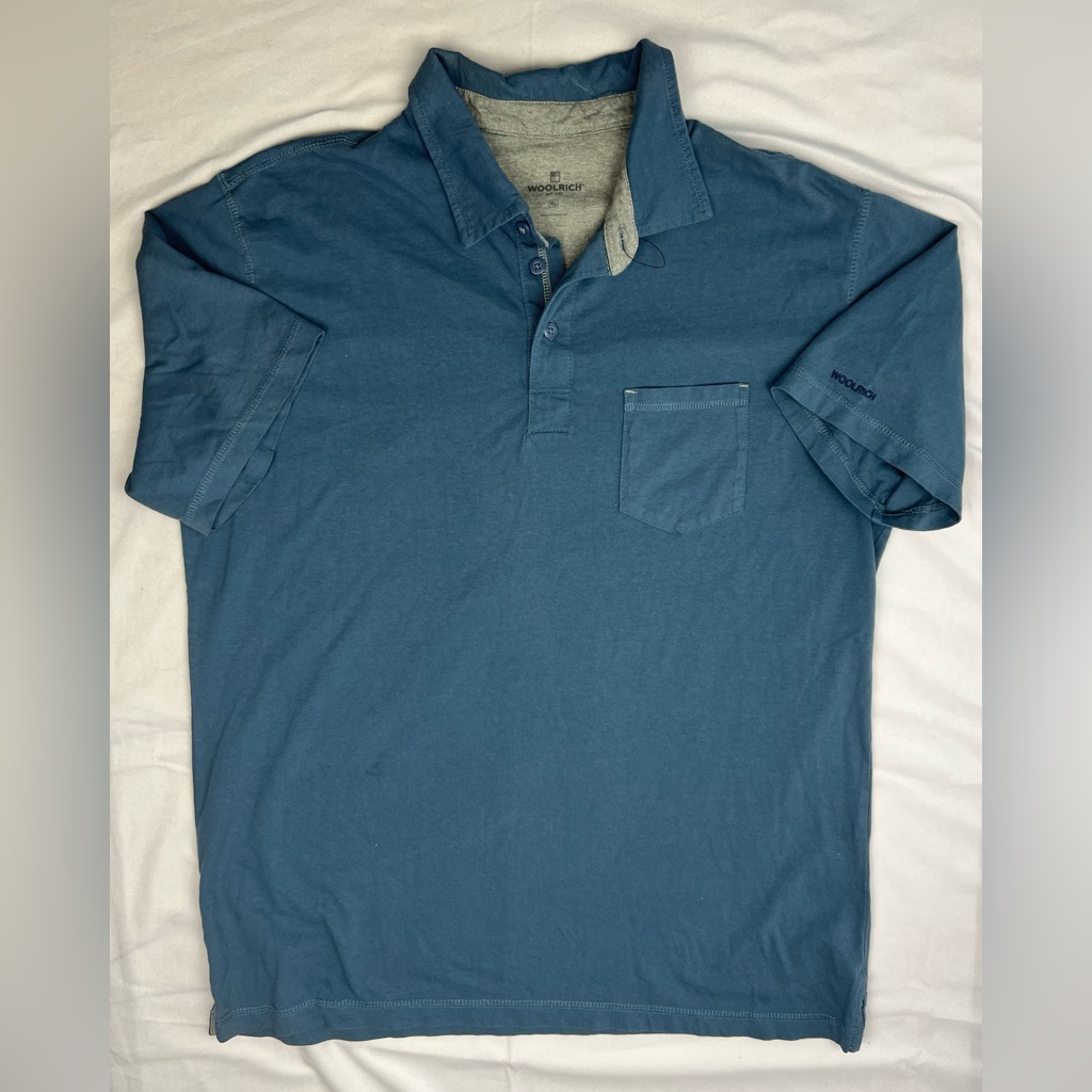 Woolrich Men’s Short Sleeve Polo Shirt - Xlarge